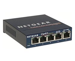 Netgear Prosafe GS105 Ethernet Switch - 5 X 10 100 1000BASE-T 104980