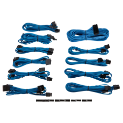 Corsair Premium Individually Sleeved Psu Cable Kit Pro Package Type 4 Generation 3 - Blue