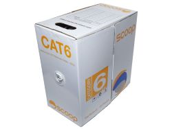 305M Box CAT6 Cca White Utp Cable
