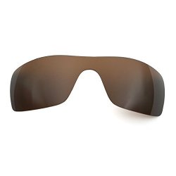 Replacement Polarized Lenses For Oakley Batwolf - Brown
