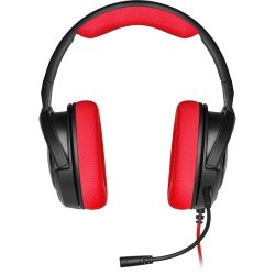 Corsair HS35 Stereo Gaming Headset Multi-platform - Red black