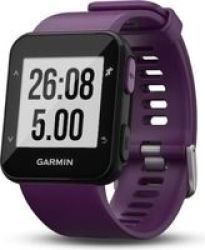 Garmin Forerunner 30 Gps Running Watch With Wrist-based Heart Rate Amethyst