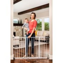 Regalo Easy Open Extra Wide Metal Walk Through Safety Gate