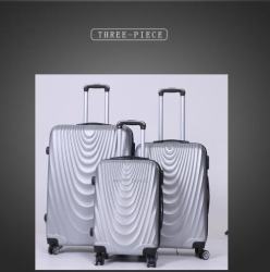 3 Piece Abs Lightweight Design Luggage Set Size: 20" 24" 28"