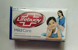 Lifebuoy Mild Care Antibacterial Bar Soap 75 Gram