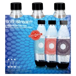 SodaStream Soda Stream 1L Carbonating Bottle Trio Pack 266160