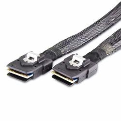Fantec 2165 Serial Attached Scsi Sas Cable 0.7 M 6 Gbps Black - Serial Attached Scsi Sas Cables 0.7 M MINI Sas MINI Sas