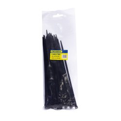 Dejuca - Cable Ties - Black - 200MM X 4.6MM - 50 PKT - 3 Pack