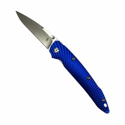 Kizer Folding Knife Silver Blue- KI4419A2