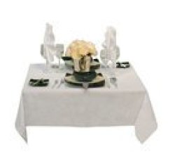 Chefequip Table Cloth 1350 X 1350 White - Square