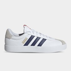 Adidas Mens Vl Court 3.0 White blue Sneakers