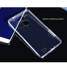 Huawei Ascend Mate 7 Premium Ultra Slim Fit Tpu Case Clear White