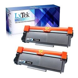 Lxtek Compatible Toner For Brother TN660 TN630 Cartridge Replacement For Brother Laserjet HL-L2340DW HL-L2540DW HL-L2300DW MFC-L2700DW MFC-L2740DW DCP-L2520DW DCP-L2540DW HL-L2315DW 2 Black Toners