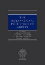 International Protection Of Adults Hardcover