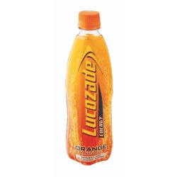 Lucozade - Energy Drink Orange Plastic Bottle 500ML