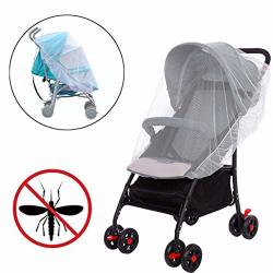 Baby Mosquito Net For Strollers Carriers Car Seats Cradles. Baby Stroller Cradle Bed Net Portable & Durable Baby Insect Netting Protector Pushchair Full Cover
