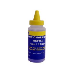 - Chalk Line Refill - Blue - 4OZ-116G - 3 Pack