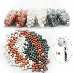 Replacement Mineral Balls Fit For Ionic Filter Shower Head Negative Ion Mineral Stones To Removes Chlorine & Fluoride 6 Packs