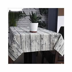 Retro Wood Grain Tablecloth Cotton Linen Fabric Table Cloth Cover Home Decoration For The Kitchen 1PCS LOT 70X70CM