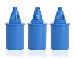 Aqua Blue 3 Pack Alkaline Filters Blue