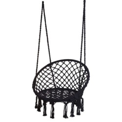 Hanging Chair Rnd 80CM Black