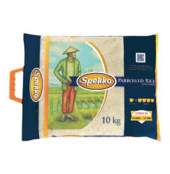 Spekko Blue Parboiled Rice 1 X 10kg