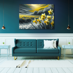 Canvas Wall Art Decor - Daffodils Artwork