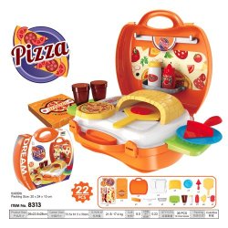 Play Pizza Shop Suitcase Play Set - Best Quality - Massive