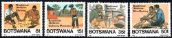 Botswana - 1987 Traditional Medicine Set Mnh Sg 608-611