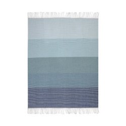 Haven & Earth Lyric Throw Teal dusty Turquoise