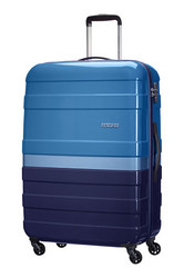 American Tourister Pasadena 77cm Travel Suitcase Blue navy