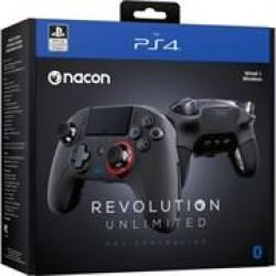Nacon Revolution Unlimited Pro Controller Wired & Wireless in Black