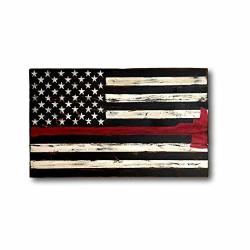 Emily Thin Red Line Flag Firefighter Axe Sign Firefighter Gift Firefighter Flag Thin Red Line Pallet Flag Fire Academy Gift Ask A Question Bedroom