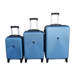 3-PIECE Travel Luggage Suitcase Bag Set-stylish And Convenient - Brown