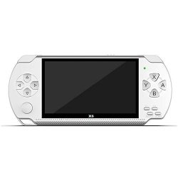 Yhuhy X6 64 Bit 8GB Handheld Game Console Psp 4.3 Inch Portable Video Game Console Retro Game Console With Built-in 10000 Classic Games Gifts For Kids And Adults