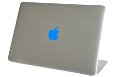 Aqua Blue Macbook Air Logo Color Changer Vinyl Sticker Decal Mac Apple Laptop