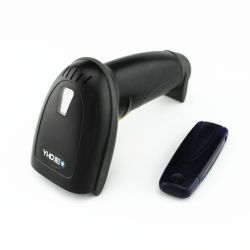 Handheld Wireless Barcode Scanner Reader With USB Receiver - Storage Of Up To 100000 Code Entries For Pos pc laptops - YHD-5100 433MHZ