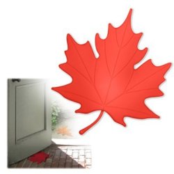 Loose Leaf Door Stopper Red Fred