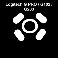 Corepad Skatez Gaming Mouse Foot Logitech G Pro G102 Prodigy Only Mouse Sole