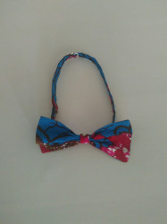 Ntanjane Bow Tie - Blue And Pink