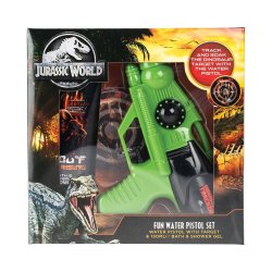 Jurassic World Bath & Showel Gel 150ML With Water Pistol