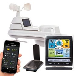 ACURITE 01057rm Color Weather Station Display & 5-in-1 Weather Environment System With My Remote Monitoring App