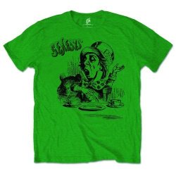 Genesis Mad Hatter Mens Green T-Shirt Small