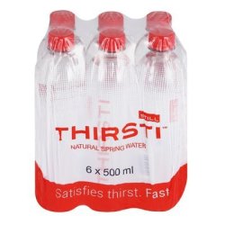 Thirsti Still Water 500ML X 6