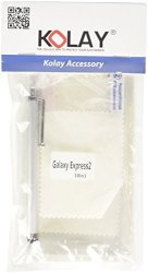 Kolay Pack Of 10 Screen Protector With Stylus Pen For Samsung Galaxy Express 2 - Silver