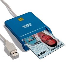 SGT111B Stanley Global Blue Dod Usg Cac Twic Frac Piv Corporate Usb-a Smart Card Reader