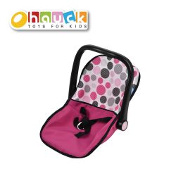 Pink Dots Baby Doll Junior Car Seat
