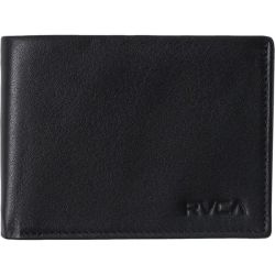 RVCA Mens August Bifold Wallet - Black