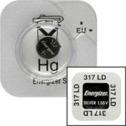 Energizer 317 Box 10 Silver Oxide Watch Battery
