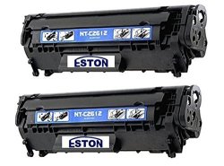 Eston 2PK Q2612A 12A Toner Cartridge For Laserjet 1018 3050 3052 3055 M1319F
